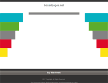 Tablet Screenshot of boxedpages.net